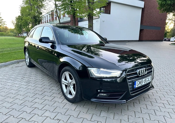 Audi A4 cena 42500 przebieg: 249000, rok produkcji 2013 z Malbork małe 742